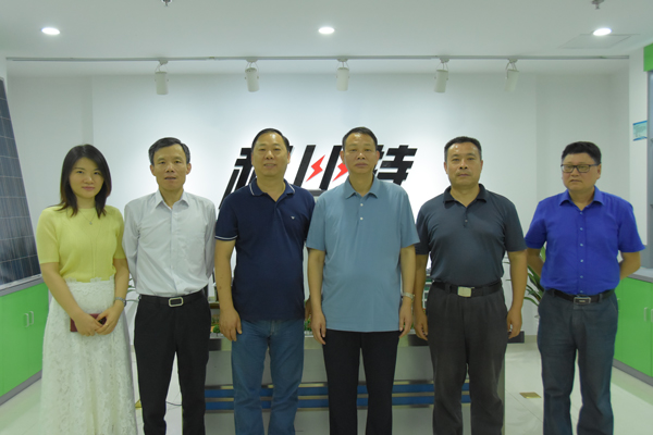 长沙市政协主席、党组书记文树勋一行莅临星空注册防雷走访调研